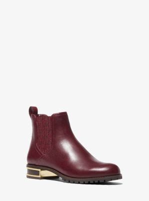 Alicia Faux Leather Ankle Boot 